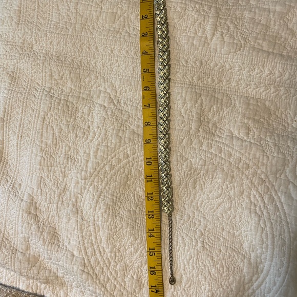 Vintage Light Gold Chain Statement Necklace - Picture 2 of 6